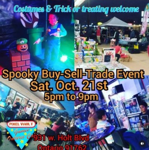 Pixel Vault's Spooky Buy-Sell-Trade Event