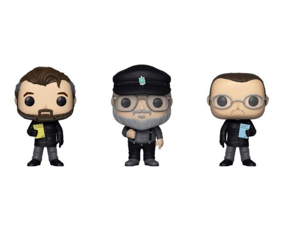 Load image into Gallery viewer, POP! Television - Game of Thrones The Creators 3 Pack 2018 NYCC B&amp;amp;N Shared Exclusive #3
