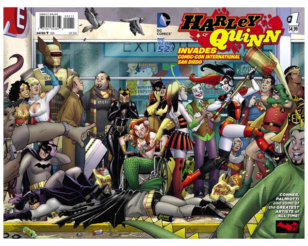 Harley Quinn Invades Comic-Con International San Diego #1 Cover A