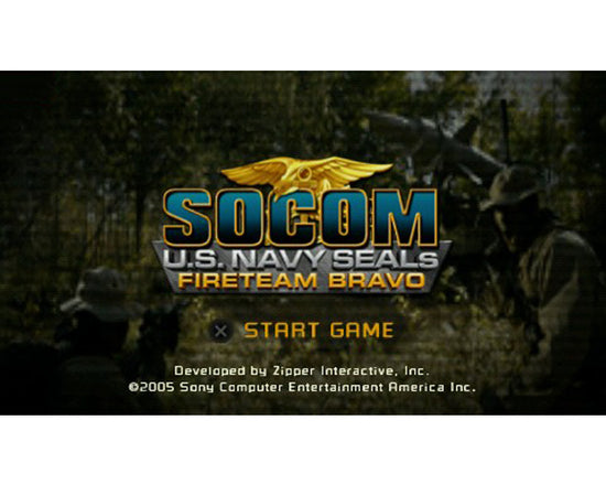 SOCOM U.S. Navy Seals Fireteam Bravo - PSP